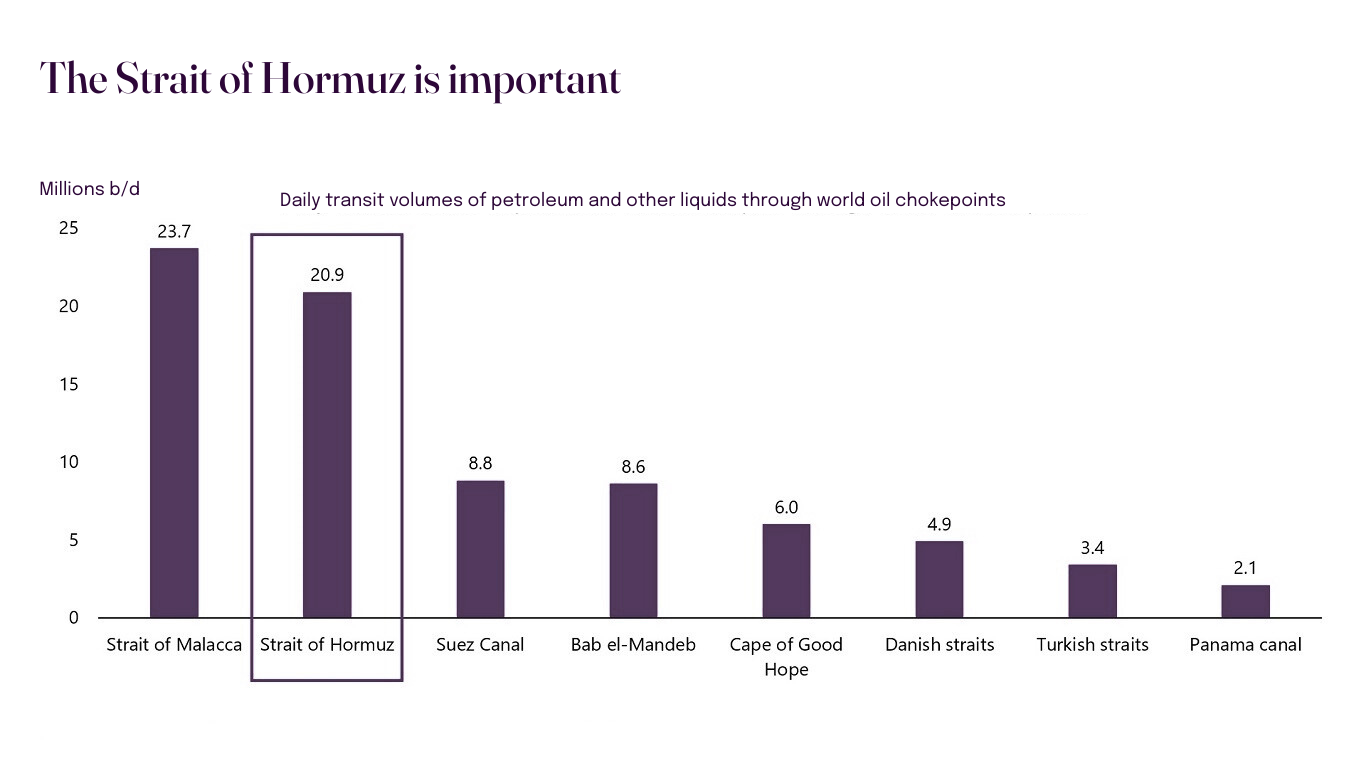 The Strait of Hormuz is important
