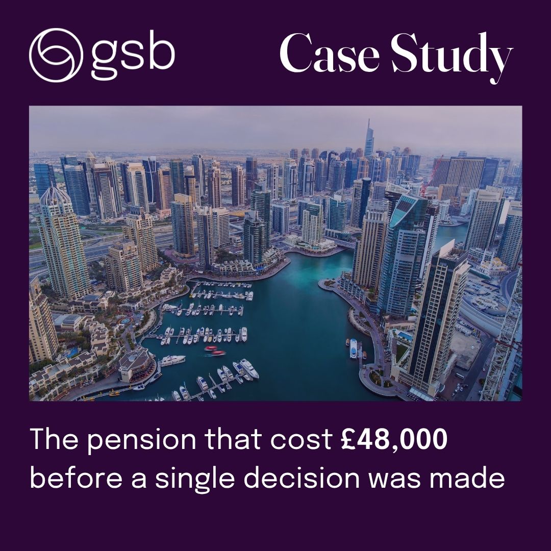 The pension that cost £48,000 before a single decision was made